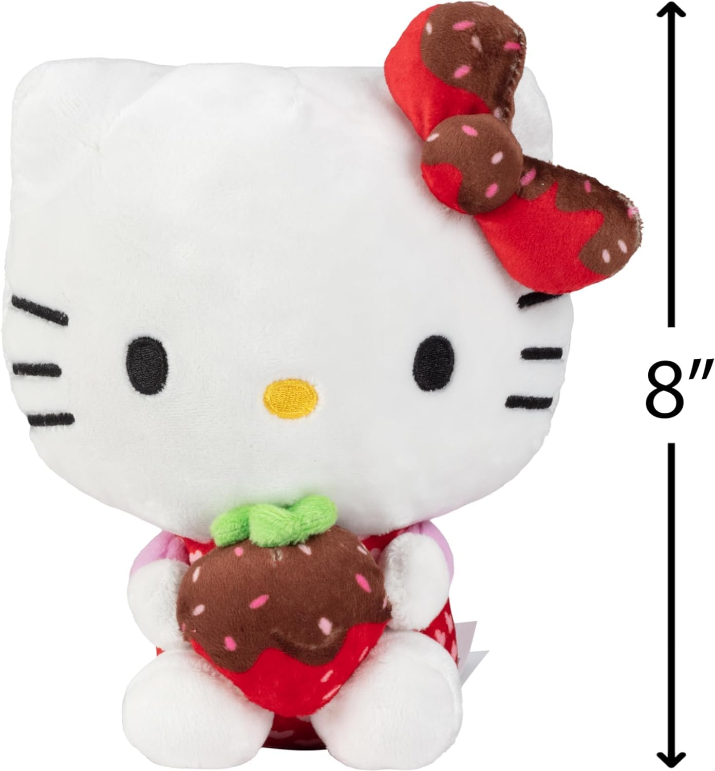 Jazwares, Pelúcia Hello Kitty Morango 20cm HKT0038 - Sunny 3874
